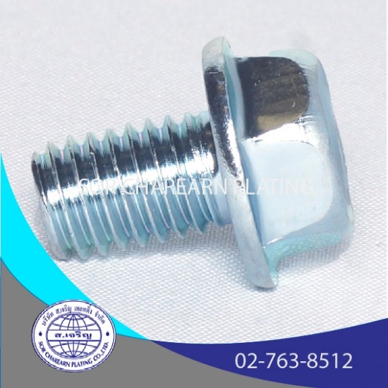 ชุบน็อต รับชุบสังกะสีด้วยไฟฟ้า  โรงชุบสังกะสี  Electroplating  โรงชุบเหล็ก  ชุบน็อต 